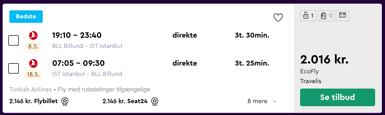 billund istanbul billige fly momondo